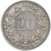 20 Rappen, 1881, unz/stgl