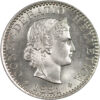 20 Rappen, 1881, Stempelglanz