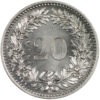 20 Rappen, 1884, unz/stgl