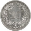 20 Rappen, 1885, Stempelglanz