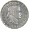 20 Rappen, 1887, unz/stgl