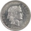 20 Rappen, 1891, Stempelglanz