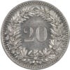 20 Rappen, 1894, unzirkuliert