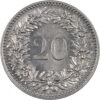 20 Rappen, 1894, unz/stgl