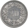 20 Rappen, 1897, unz/stgl