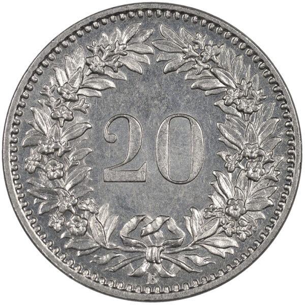 20 Rappen, 1897, unz/stgl
