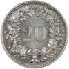 20 Rappen, 1898, unz/stgl
