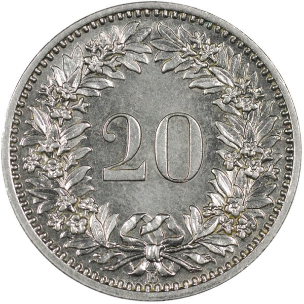 20 Rappen, 1898, unz/stgl
