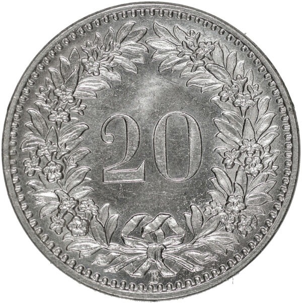 20 Rappen, 1899, unz/stgl