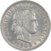 20 Rappen, 1898, unzirkuliert