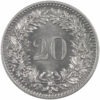 20 Rappen, 1900, unz/stgl