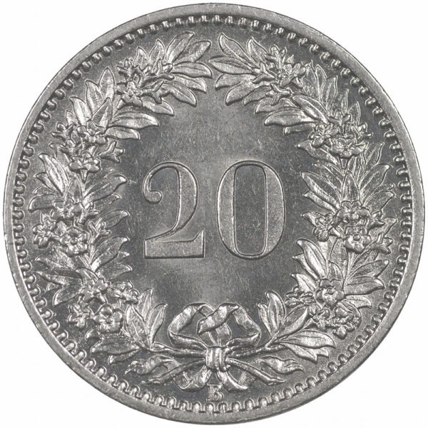 20 Rappen, 1900, unz/stgl