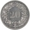 20 Rappen, 1900, Stempelglanz