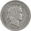 20 Rappen, 1903, vz-unz