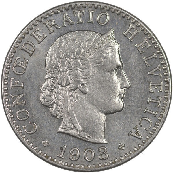 25914_1 20 Rappen, 1903, unzirkuliert