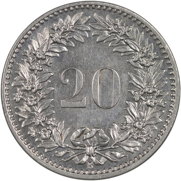 20 Rappen, 1903, unzirkuliert