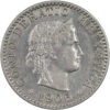20 Rappen, 1906, fast unzirkuliert