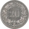 20 Rappen, 1906, unzirkuliert