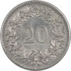 20 Rappen, 1907, unzirkuliert