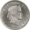 20 Rappen, 1907, unz/stgl