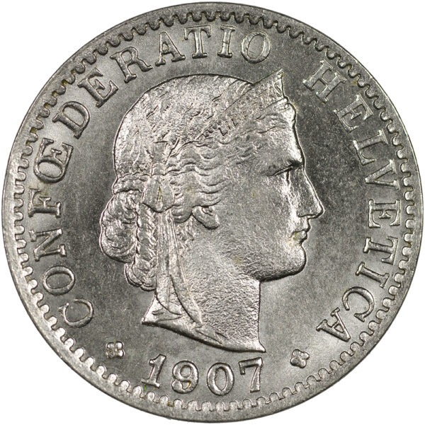25922_1 20 Rappen, 1907, unz/stgl