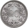 20 Rappen, 1908, Stempelglanz