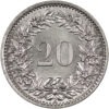 20 Rappen, 1909, unz/stgl