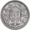 20 Rappen, 1911, Stempelglanz
