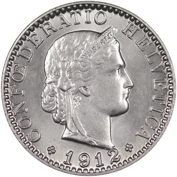 25932_1 20 Rappen, 1912, unz/stgl