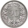 20 Rappen, 1912, Stempelglanz