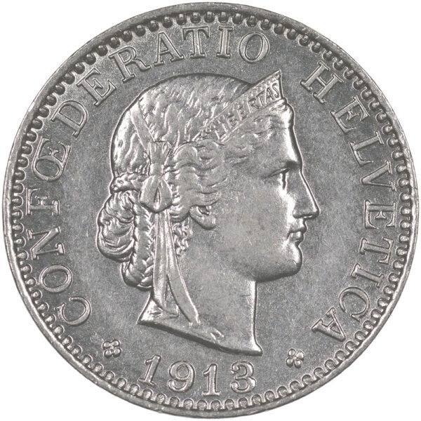 25935_1 20 Rappen, 1913, unz/stgl