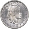 20 Rappen, 1919, Stempelglanz