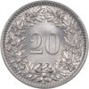 20 Rappen, 1919, Stempelglanz