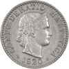 20 Rappen, 1920, unzirkuliert