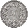 20 Rappen, 1920, unzirkuliert