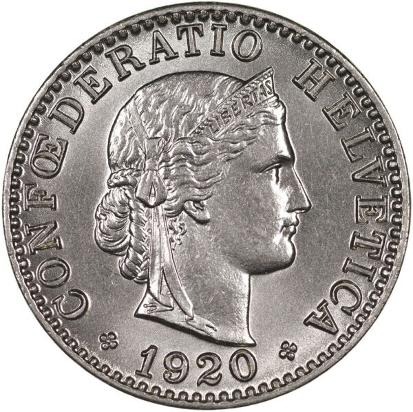 25941_1 20 Rappen, 1920, unz/stgl