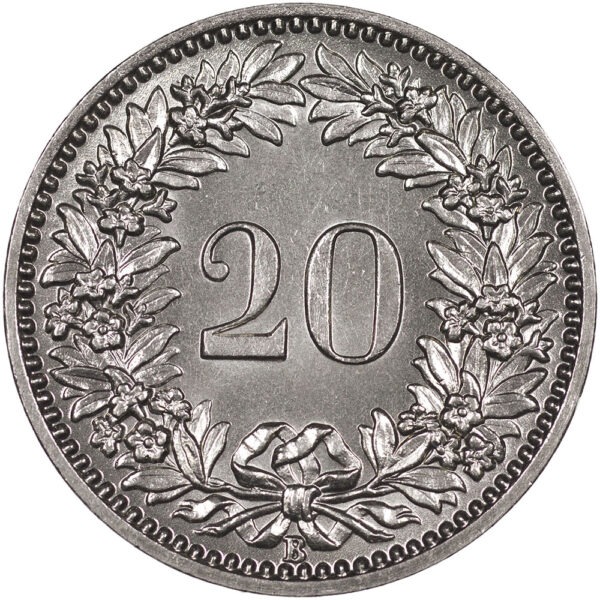 20 Rappen, 1920, unz/stgl