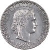 20 Rappen, 1920, Stempelglanz