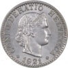 20 Rappen, 1921, unz/stgl