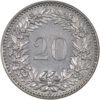 20 Rappen, 1921, unz/stgl
