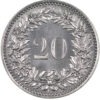 20 Rappen, 1921, Stempelglanz