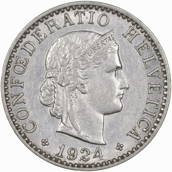 25946_1 20 Rappen, 1924, fast unzirkuliert