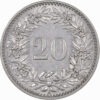20 Rappen, 1924, fast unzirkuliert