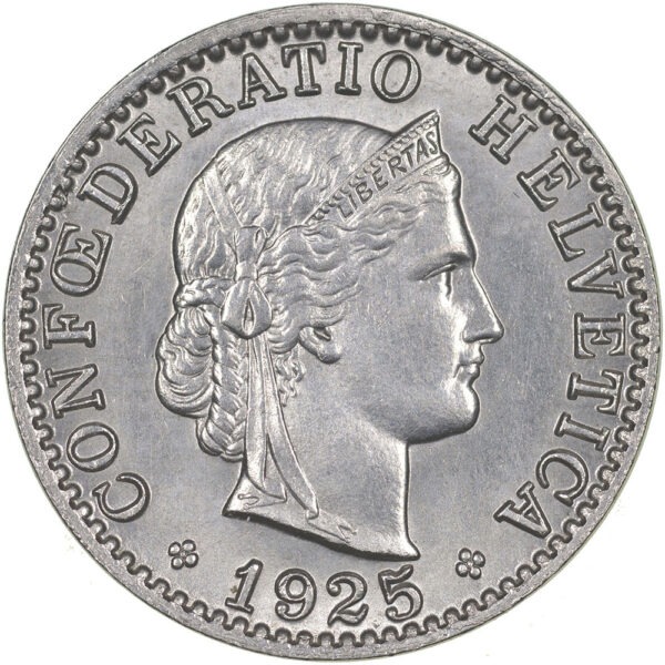 25950_1 20 Rappen, 1925, unzirkuliert
