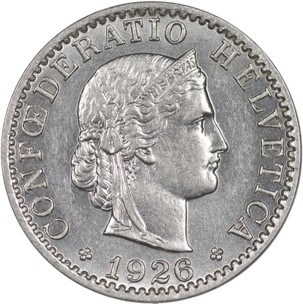 25953_1 20 Rappen, 1926, unzirkuliert