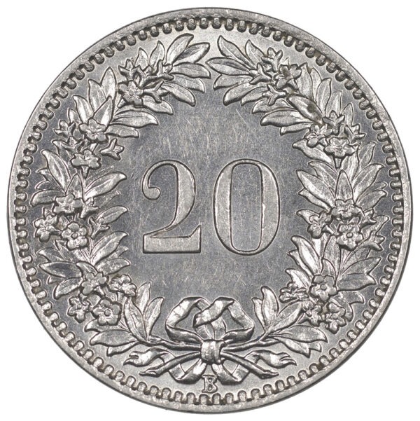 20 Rappen, 1926, unzirkuliert