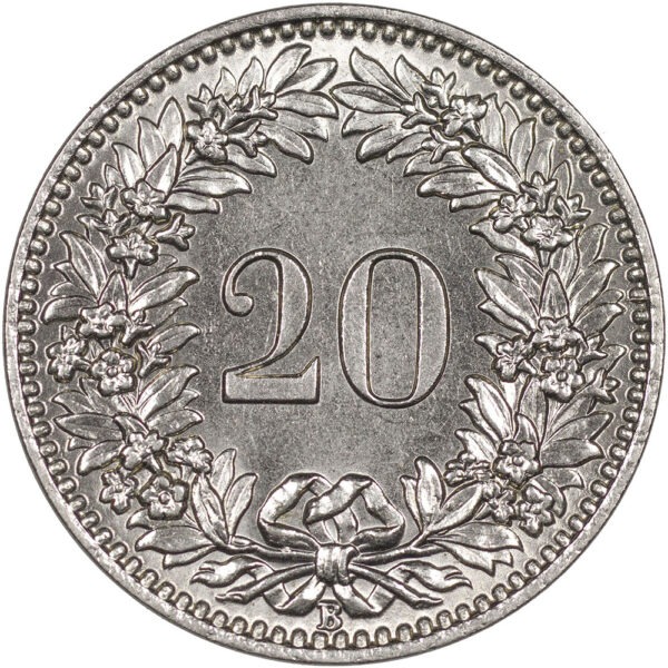 20 Rappen, 1926, unz/stgl