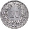 20 Rappen, 1926, Stempelglanz
