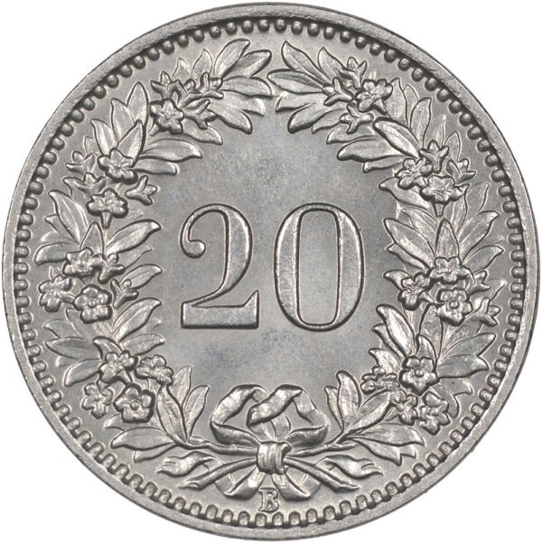 20 Rappen, 1927, unz/stgl