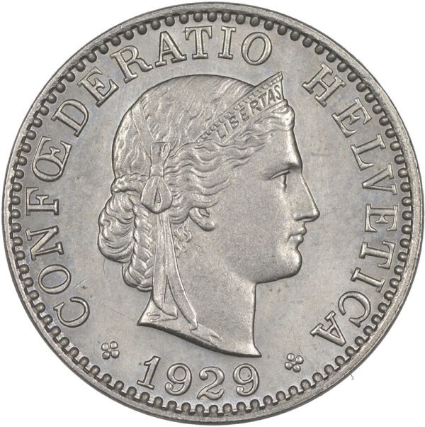 25961_1 20 Rappen, 1929, unzirkuliert